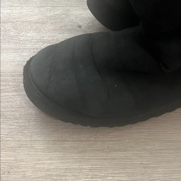 UGG Black Suede Boots - Picture 4 of 7